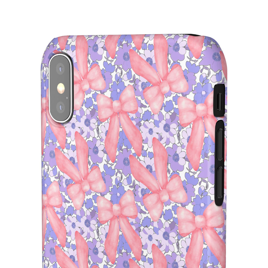 Bow Floral - Elite Phone Case