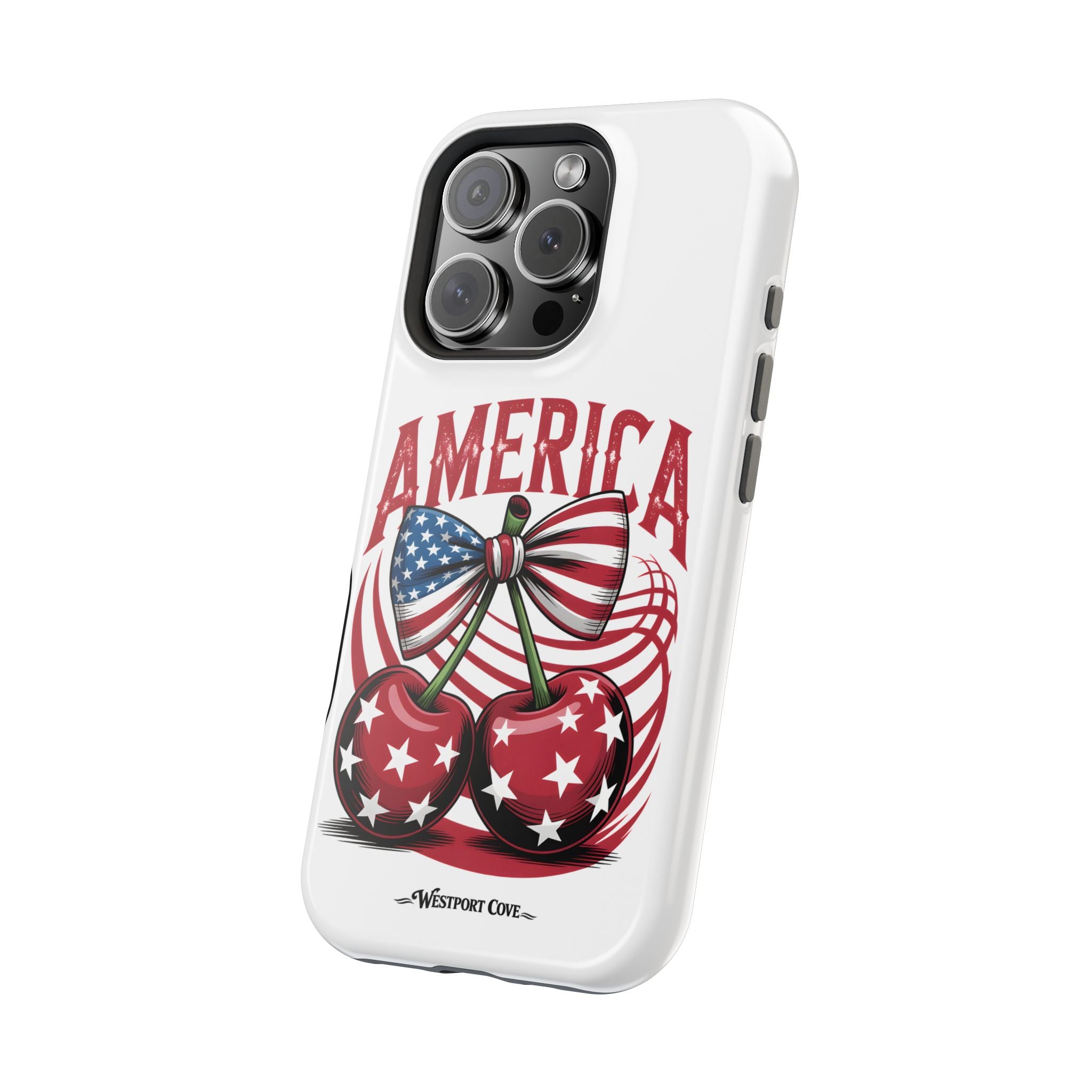 Patriotic Cherry - Extreme MagSafe Phone Case