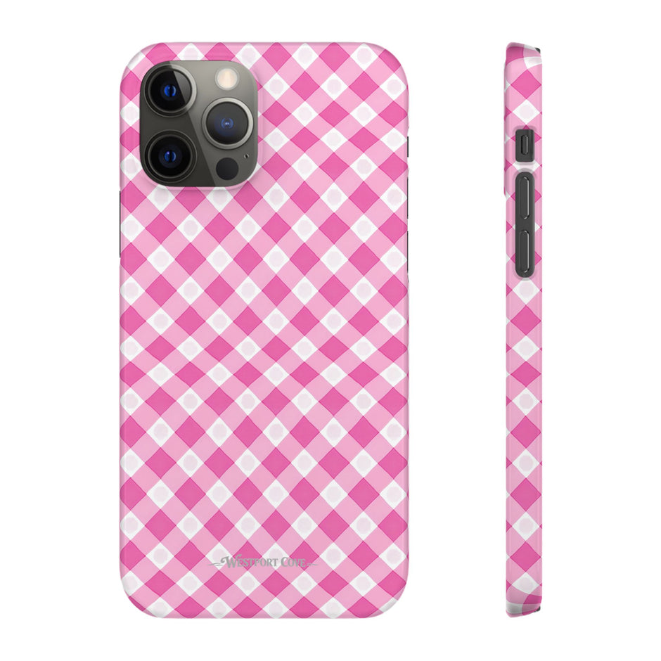 Pink Gingham - Elite Case