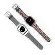 Floral Hibiscus - Apple Watch Band -Colorful Tropical Watch Strap