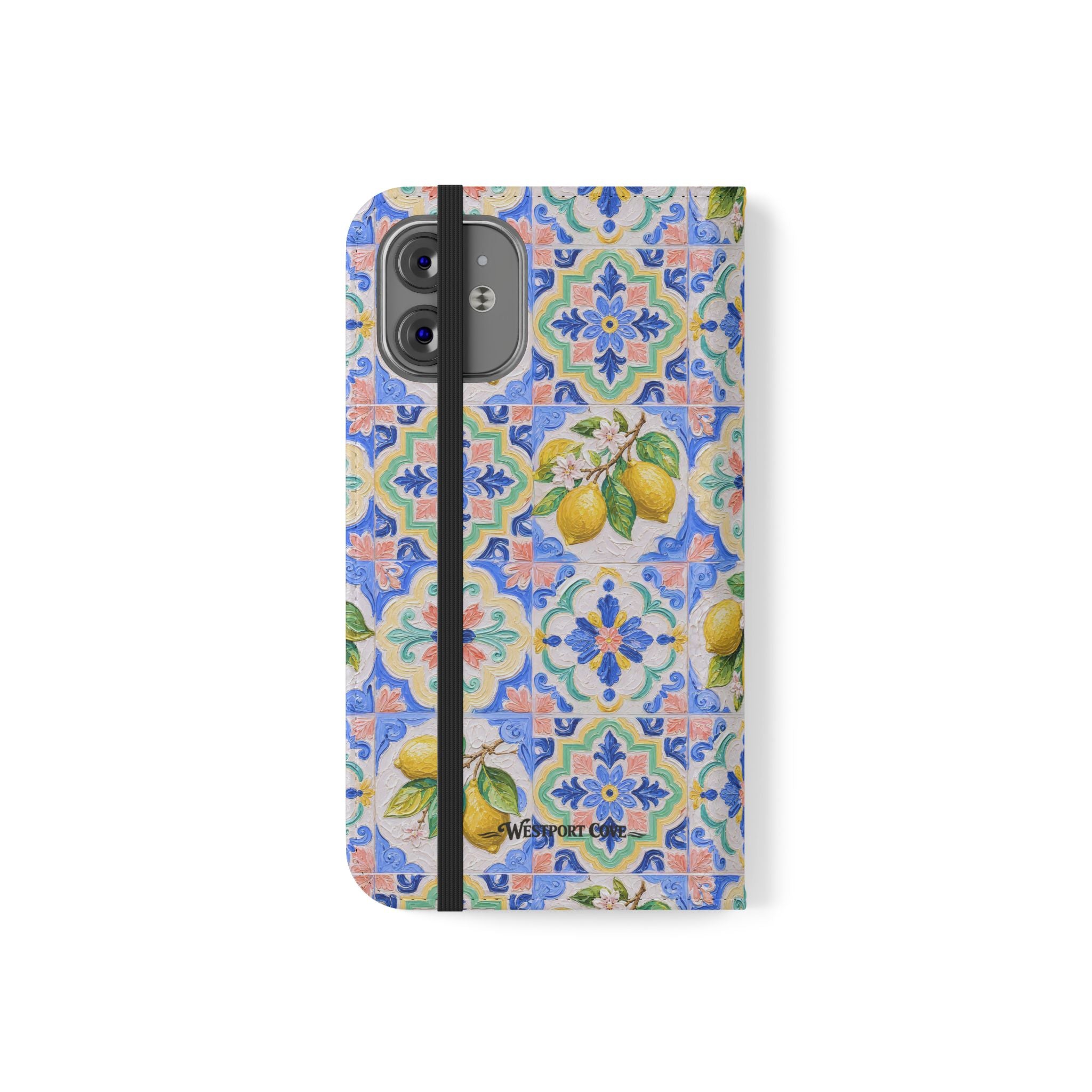 Santorini Lemon - Flip Case