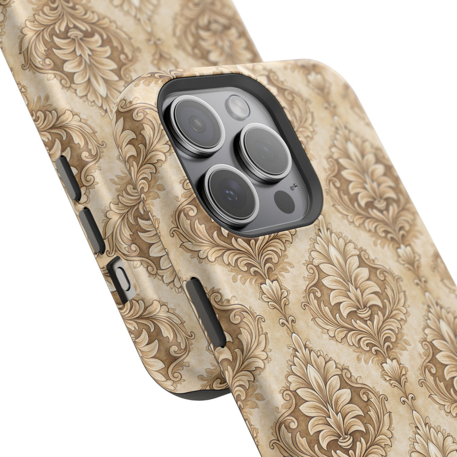 Damask Taupe - Extreme MagSafe Phone Case