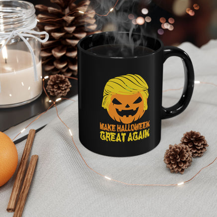 Halloween Mug — "Make Halloween Great Again" Pumpkin Head Coffee Cup - Westport Cove