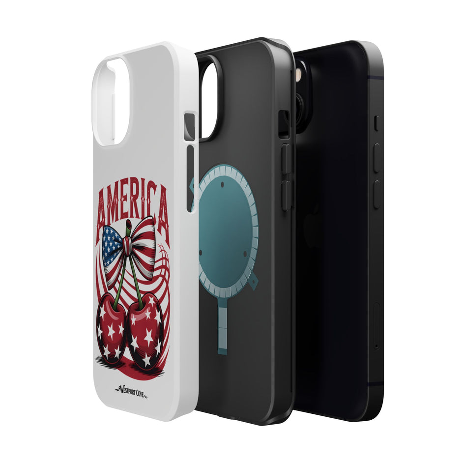 Patriotic Cherry - Extreme MagSafe Phone Case