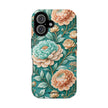 Teal Peony - Extreme MagSafe Phone Case