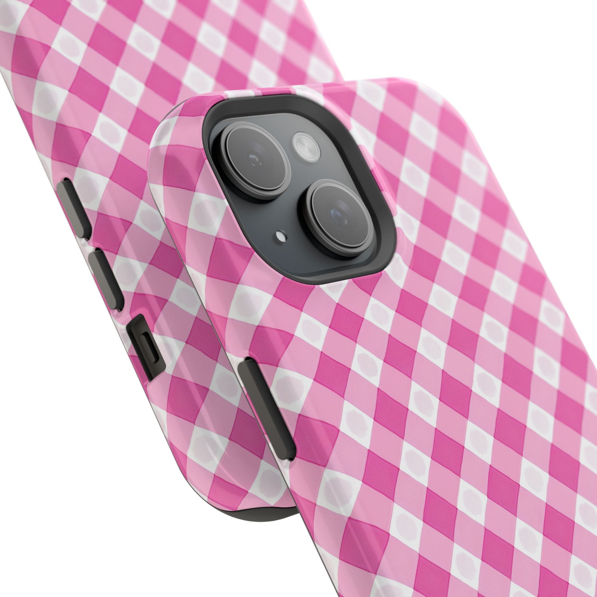 Pink Gingham - Extreme Phone Case