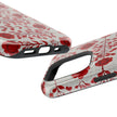 Red Scandi Floral - Extreme Impact MagSafe Phone Case