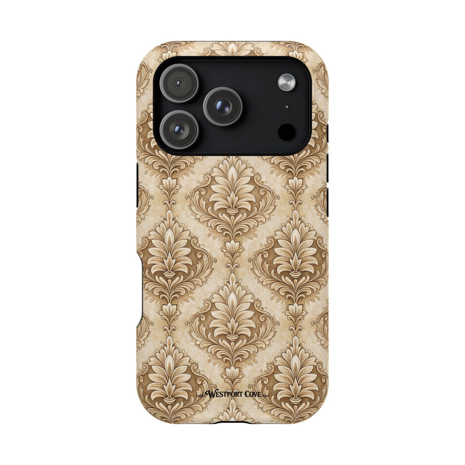 Damask Taupe - Extreme MagSafe Phone Case
