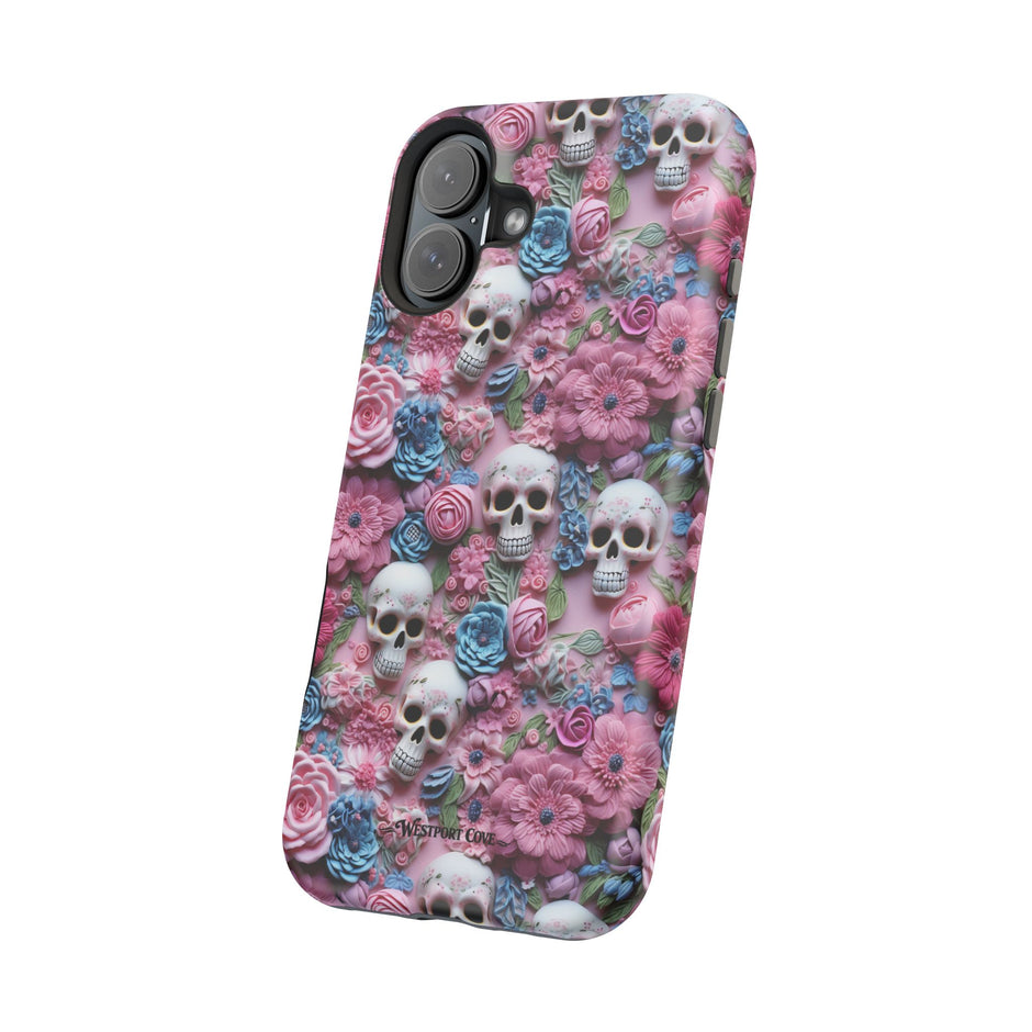Floral Skull - Extreme MagSafe Phone Case