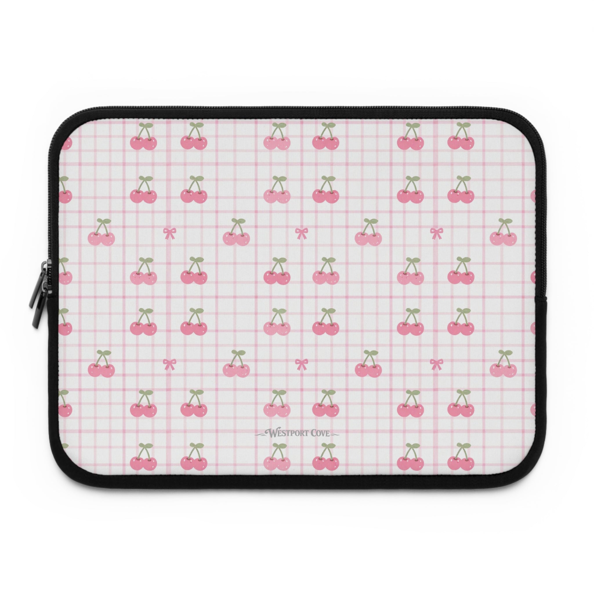 Cherry Ice Cream Smile - Safe Harbor Laptop Sleeve