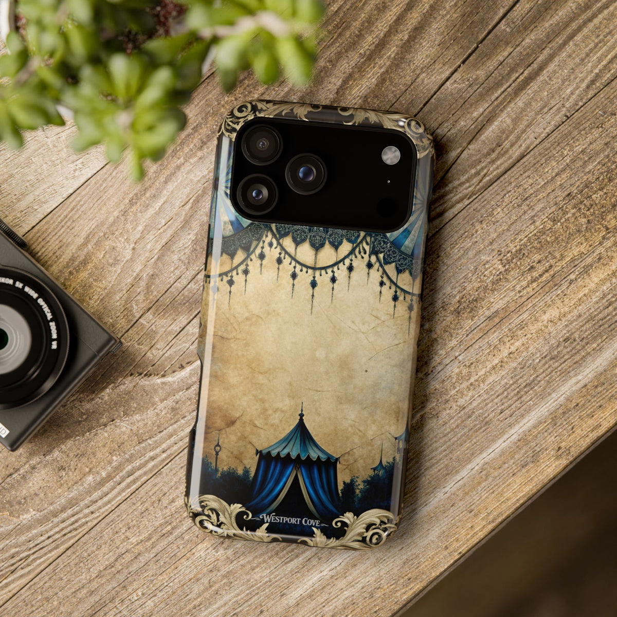 Vintage Carnival Steampunk Tent — Extreme Magsafe Phone Case