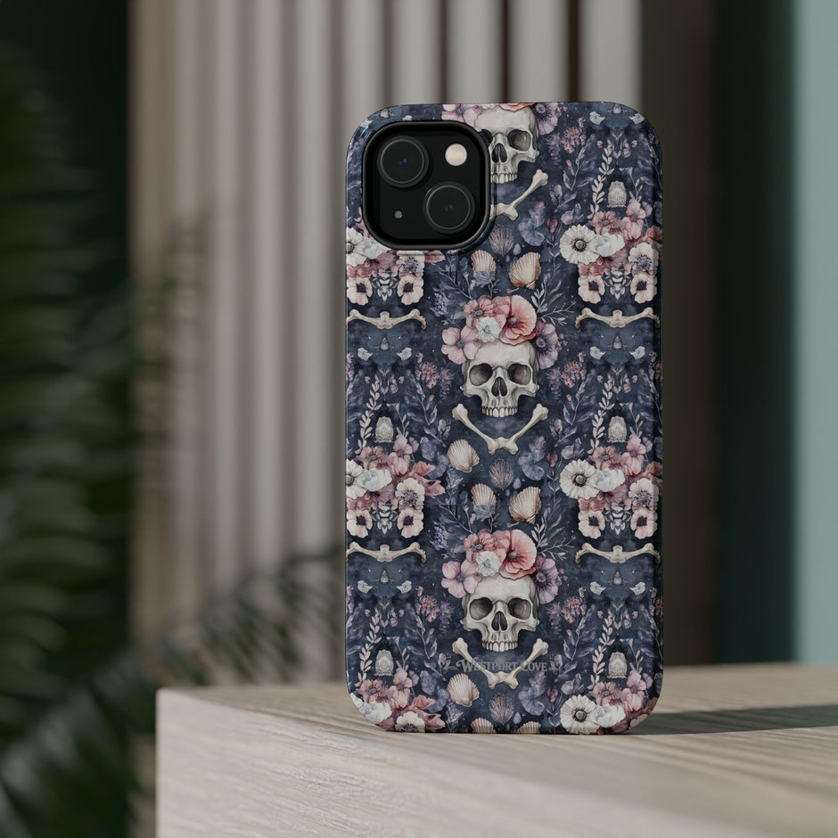 Floral Skull - Extreme MagSafe Phone Case