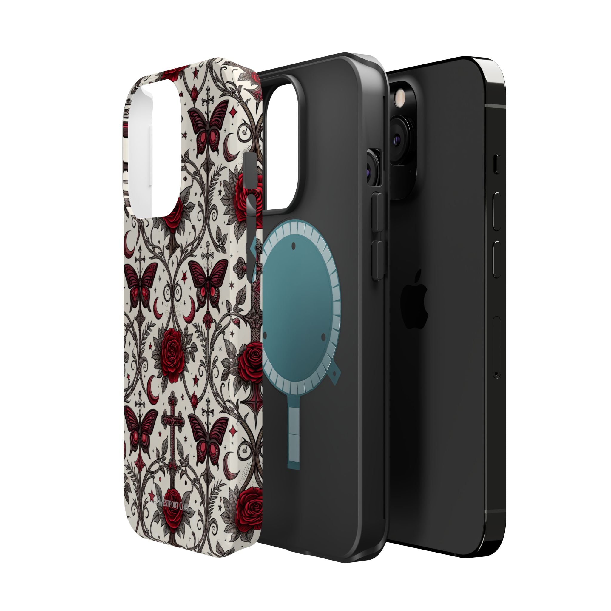Rose & Butterfly - Extreme MagSafe Phone Case