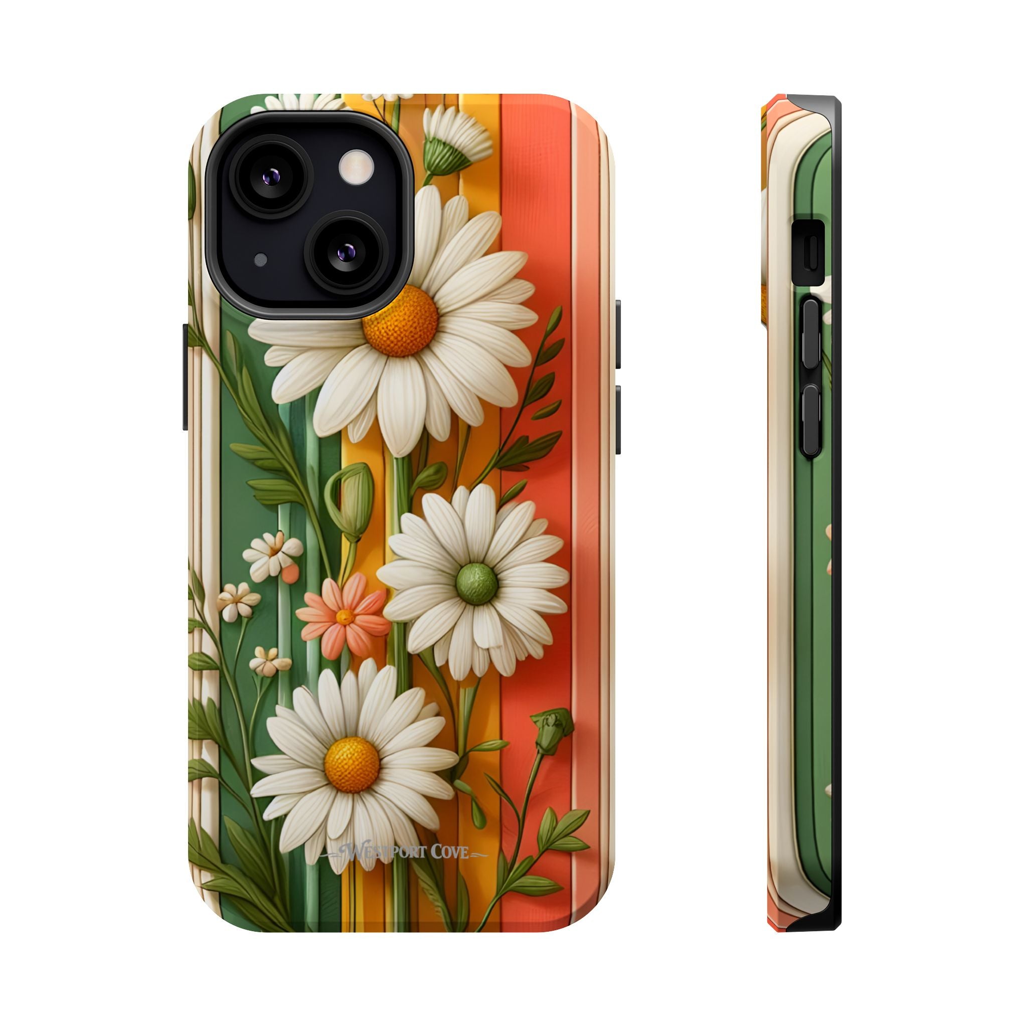 Daisy Stripe - Extreme MagSafe Phone Case