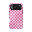 Pink Gingham - Extreme Phone Case