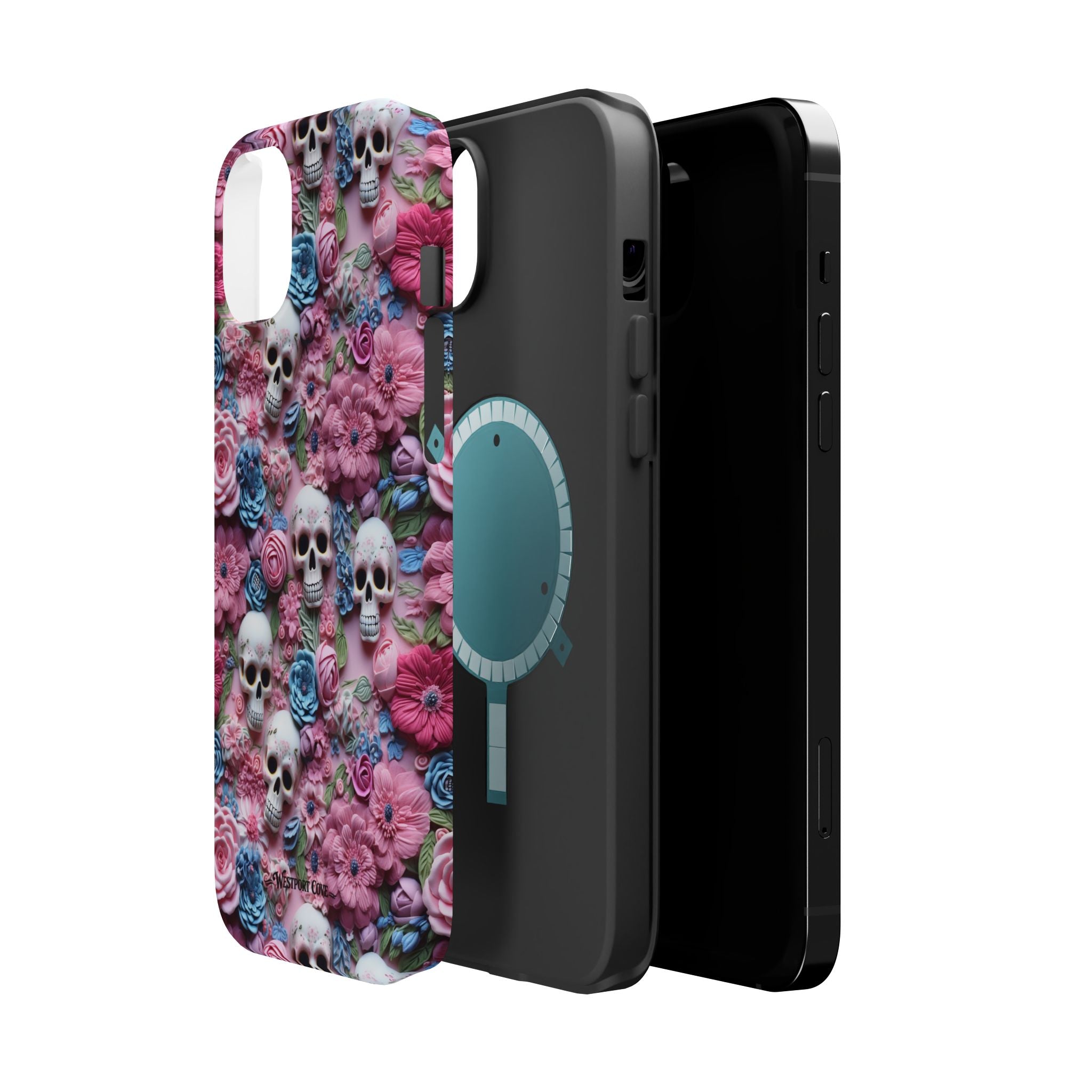 Floral Skull - Extreme MagSafe Phone Case