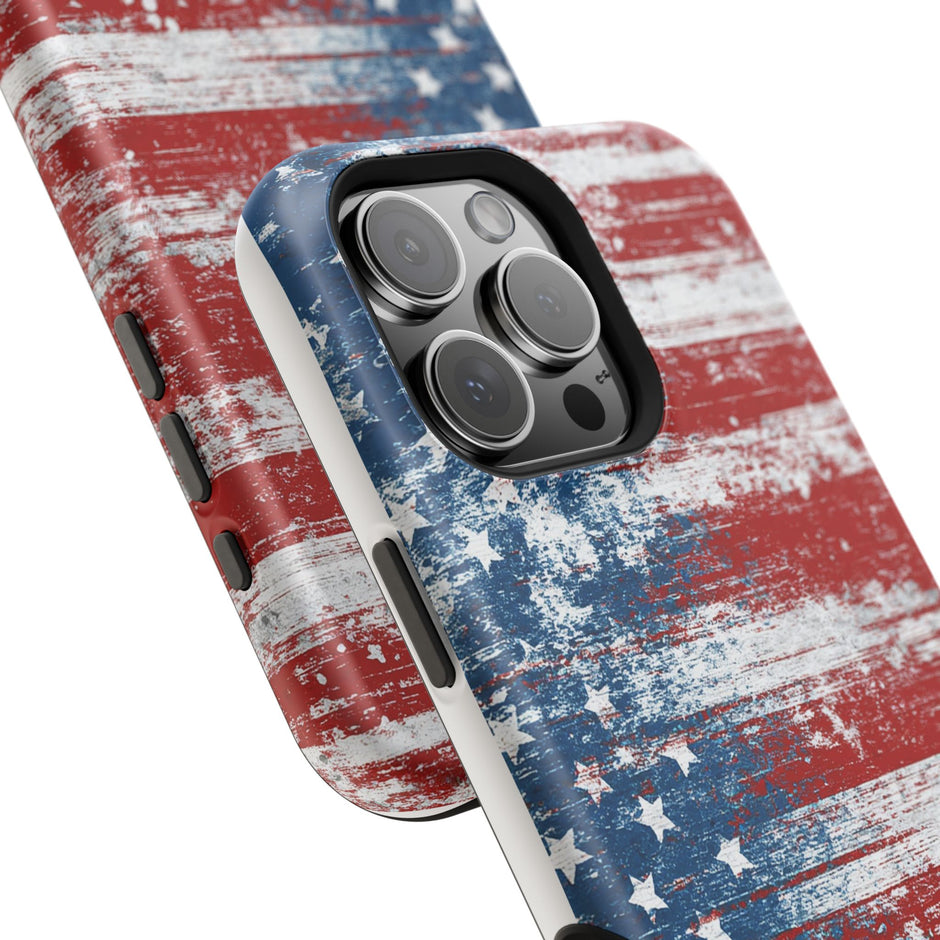 American Flag Distressed - Extreme MagSafe Phone Case