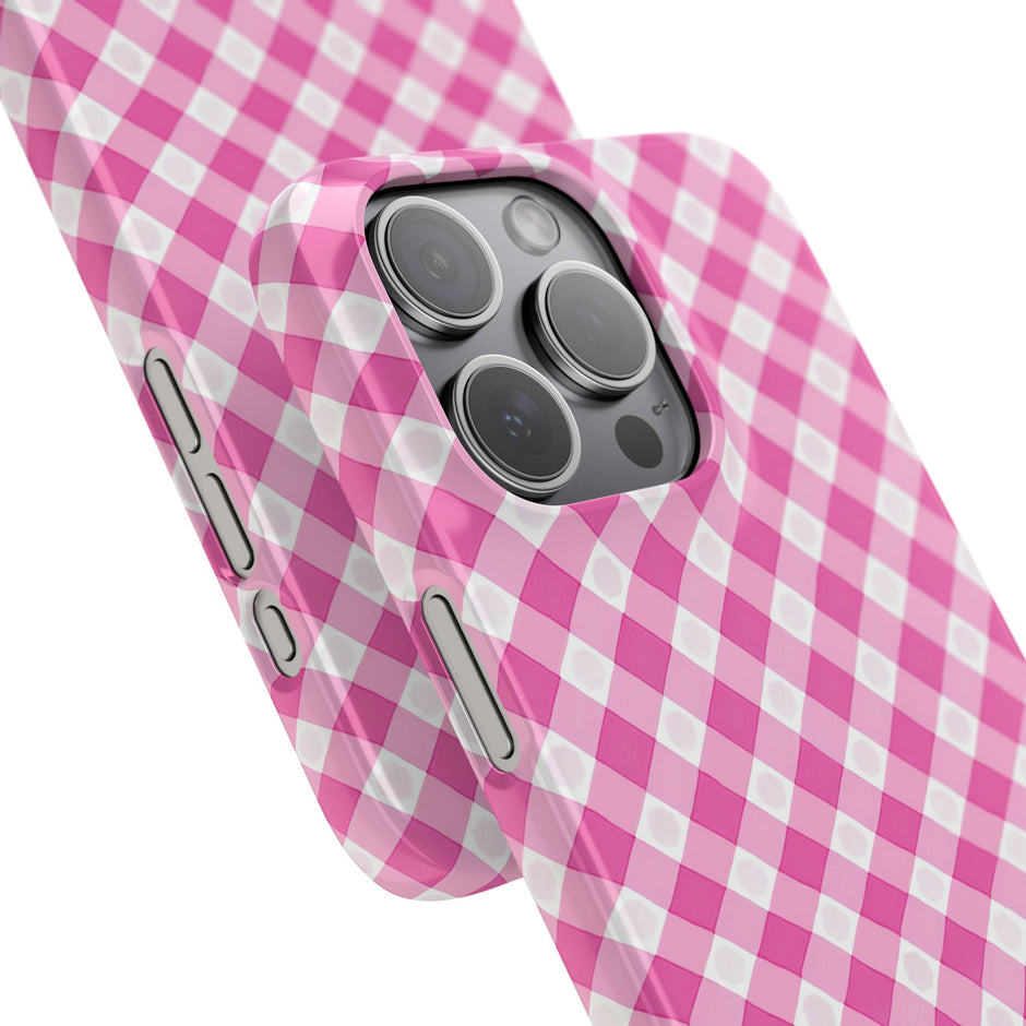 Pink Gingham - Elite Case