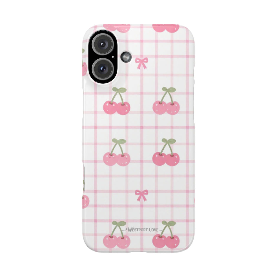Cherry Ice Cream Smile - Elite Phone Case