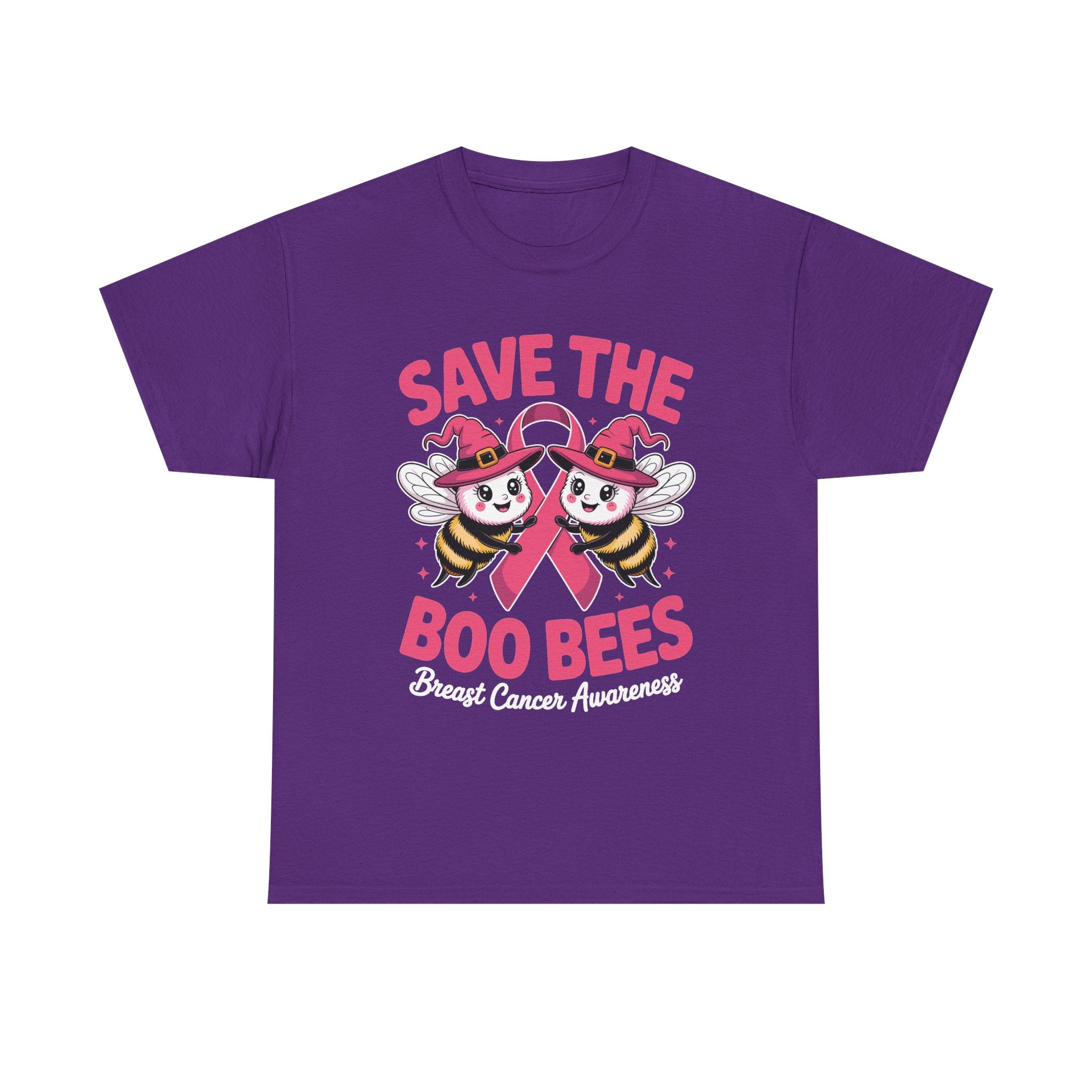Save the Boo Bees T-Shirt — Breast Cancer Awareness Pink Ribbon Tee
