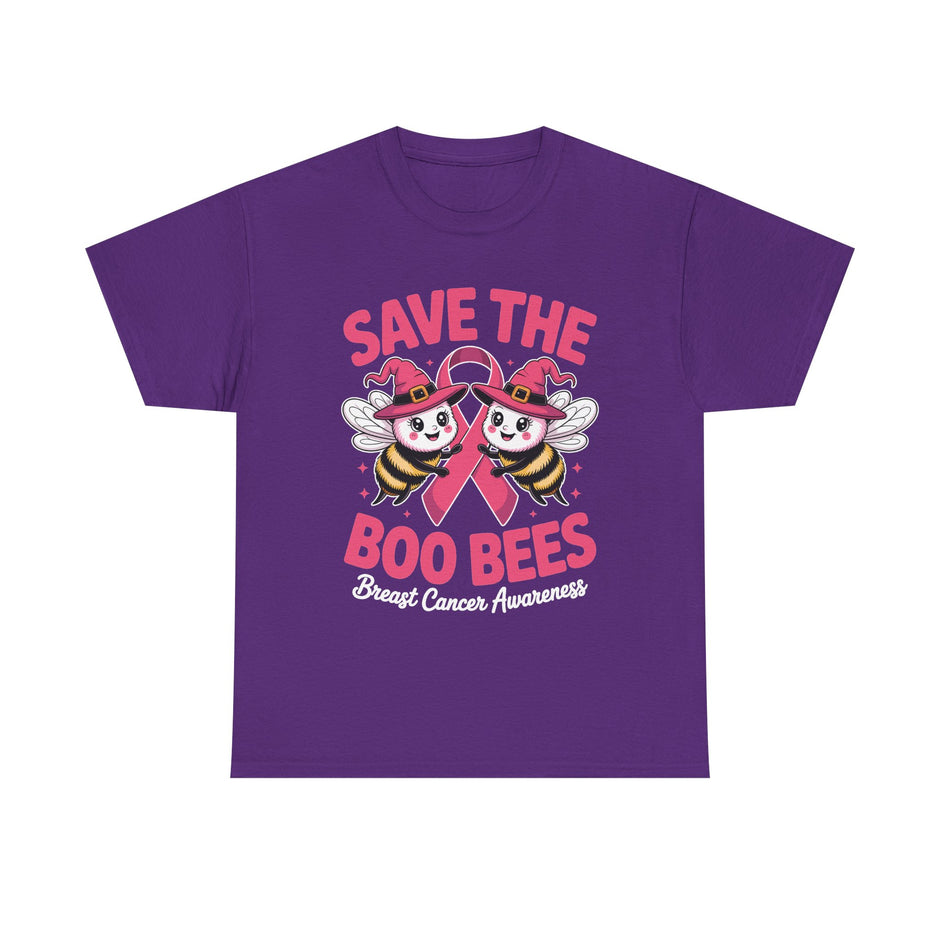 Save the Boo Bees T-Shirt — Breast Cancer Awareness Pink Ribbon Tee
