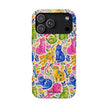 Pop Cats - Extreme Impact MagSafe Phone Case — Colorful Watercolor Cats