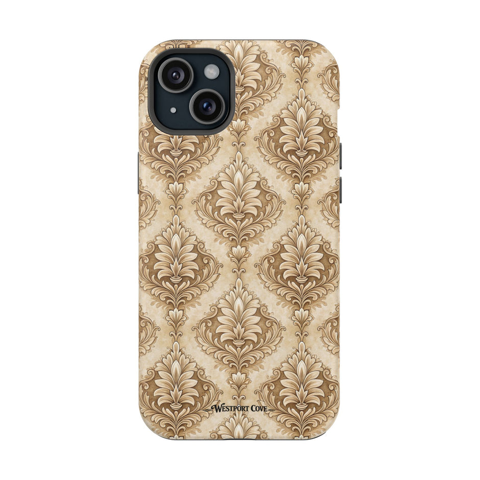 Damask Taupe - Extreme MagSafe Phone Case