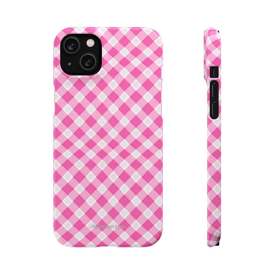 Pink Gingham - Elite Case