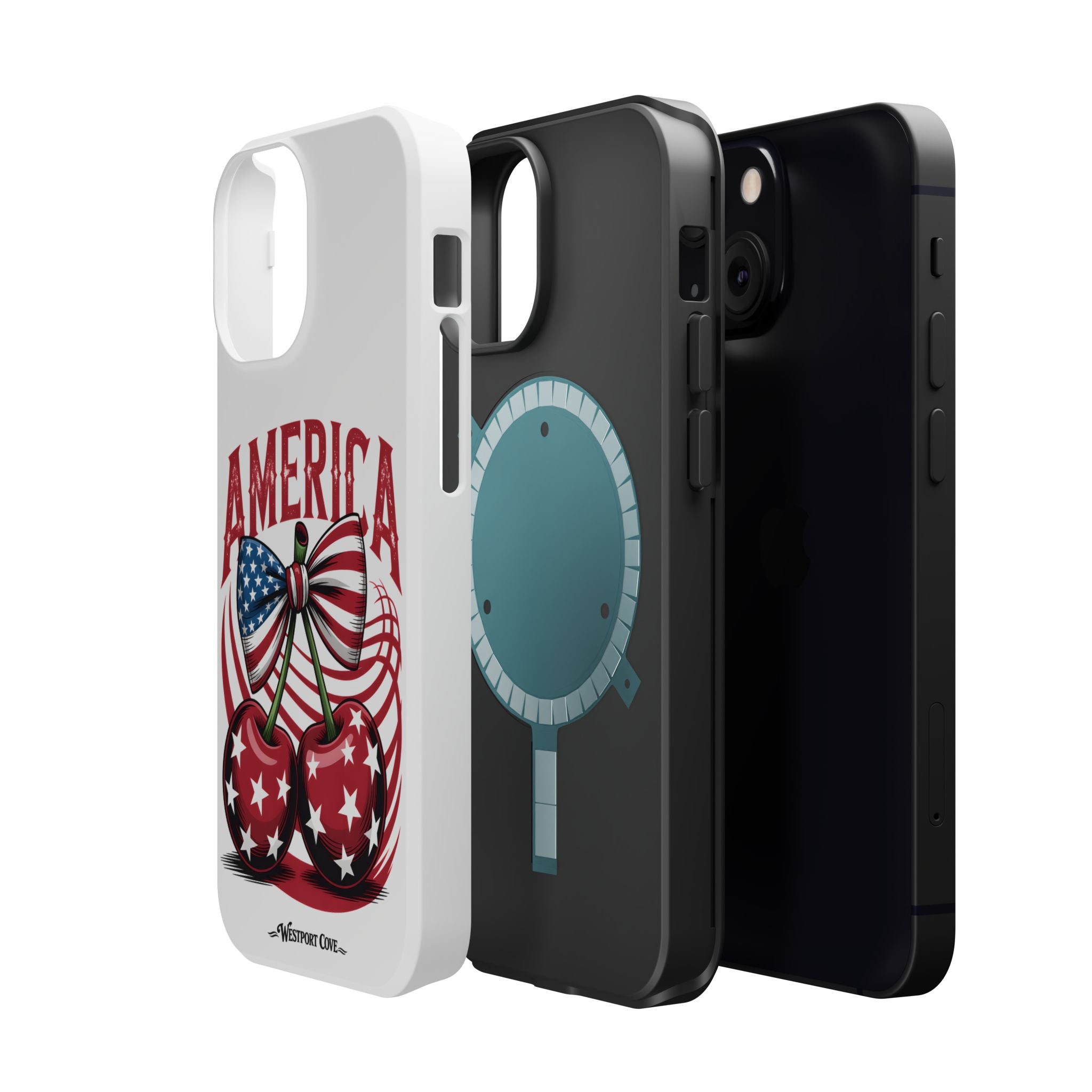 Patriotic Cherry - Extreme MagSafe Phone Case