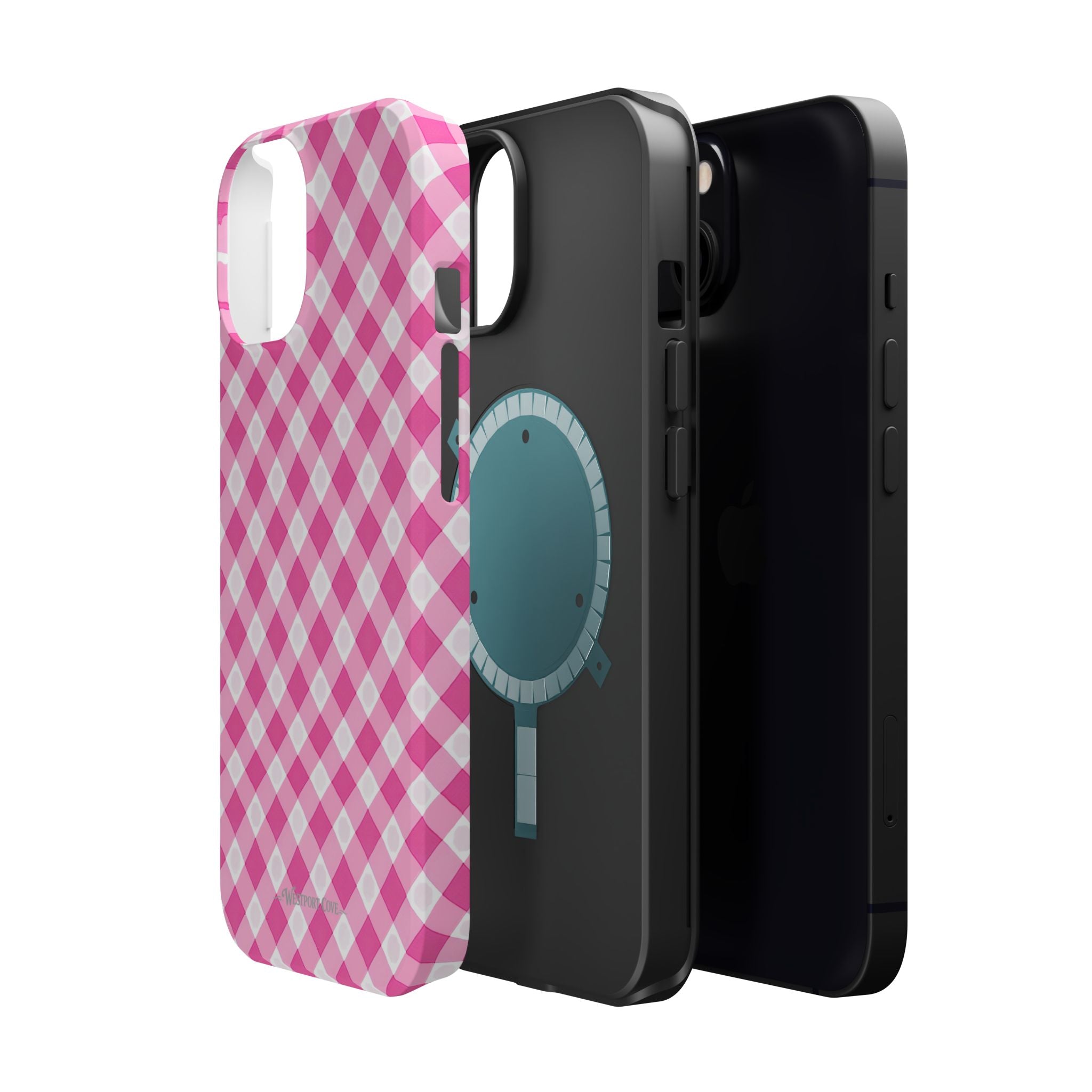Pink Gingham - Extreme Phone Case