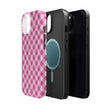 Pink Gingham - Extreme Phone Case