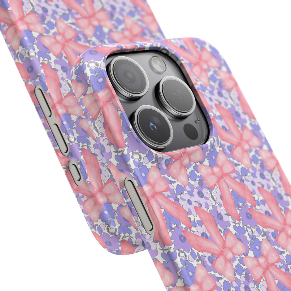 Bow Floral - Elite Phone Case