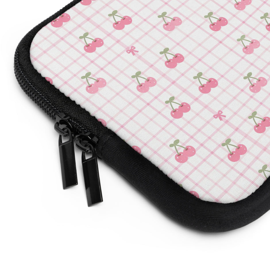 Cherry Ice Cream Smile - Safe Harbor Laptop Sleeve