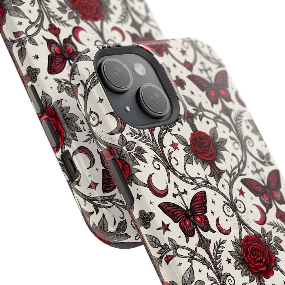 Rose & Butterfly - Extreme MagSafe Phone Case