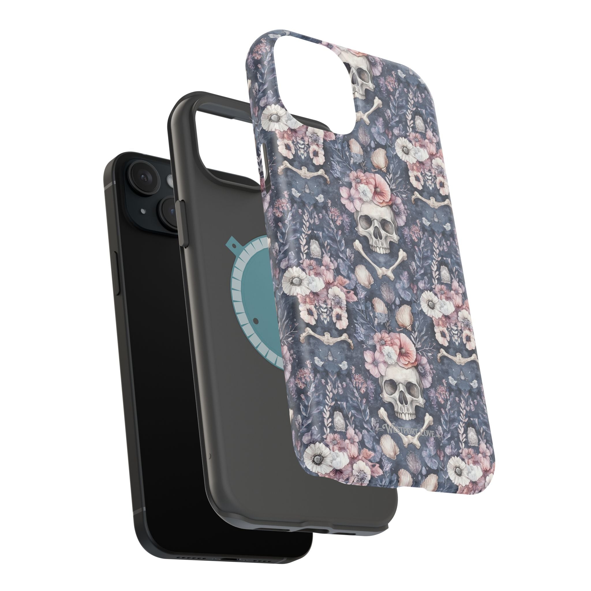 Floral Skull - Extreme MagSafe Phone Case