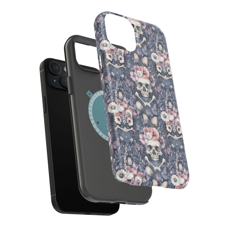 Floral Skull - Extreme MagSafe Phone Case