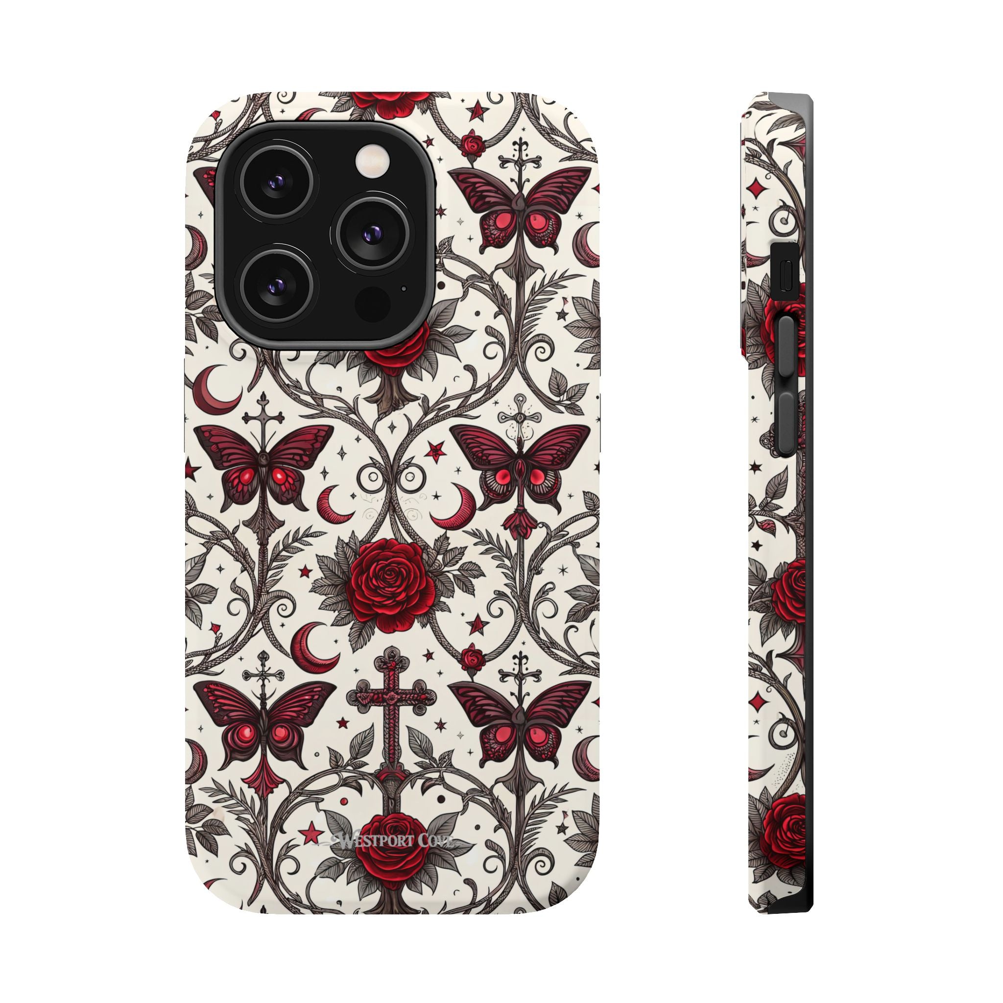 Rose & Butterfly - Extreme MagSafe Phone Case
