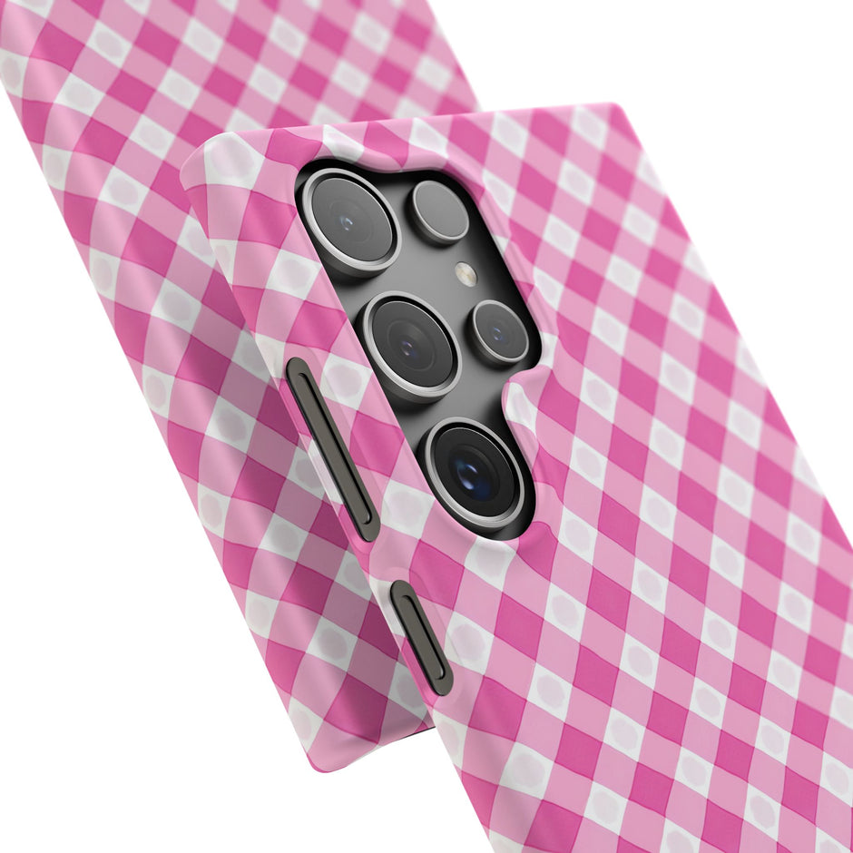 Pink Gingham - Elite Case