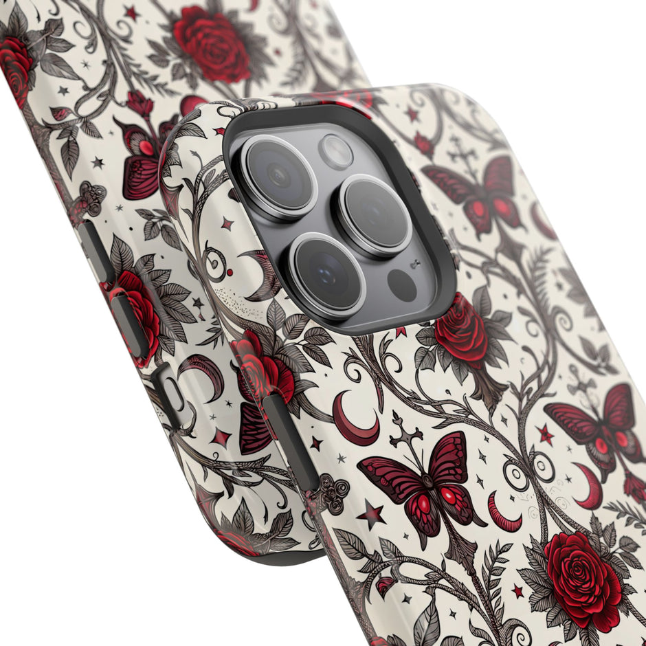 Rose & Butterfly - Extreme MagSafe Phone Case