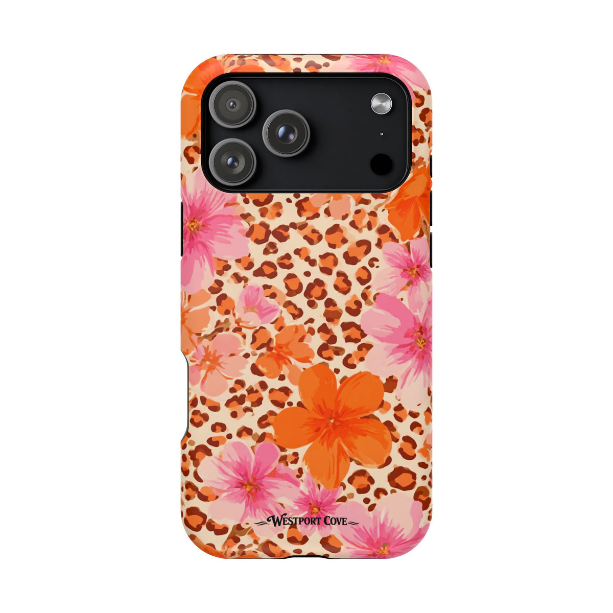 Leopard Flower - Extreme Impact MagSafe Phone Case