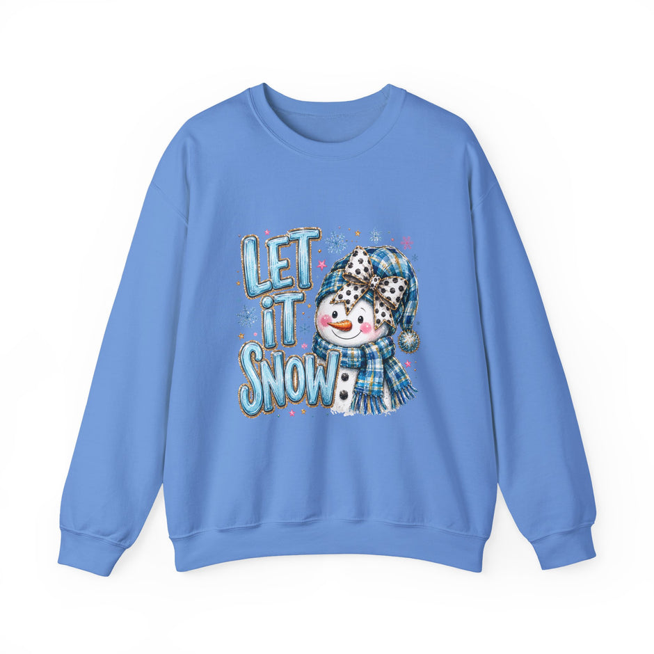 Let It Snow Snowman Sweatshirt