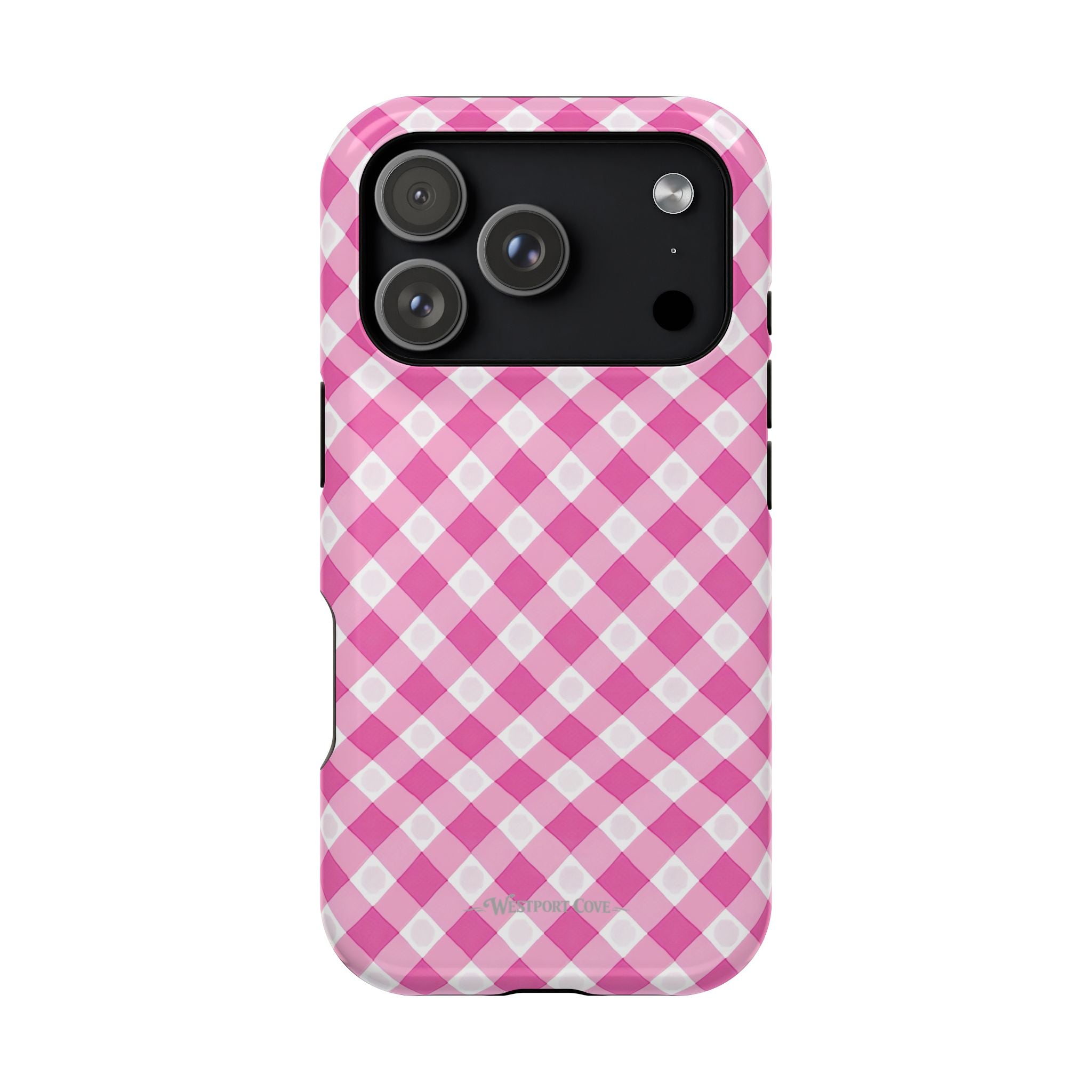 Pink Gingham - Extreme Phone Case