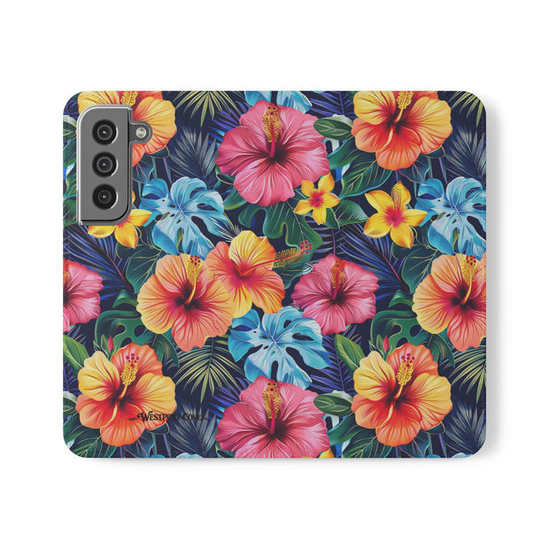 Tropical Hibiscus - Flip Case