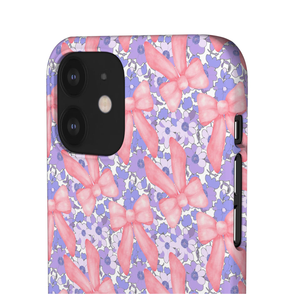 Bow Floral - Elite Phone Case