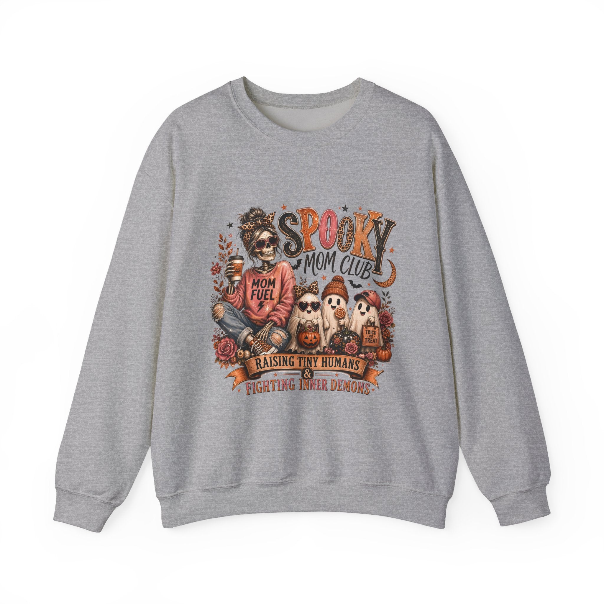Spooky Mom Club Sweatshirt – Halloween Mom Graphic Crewneck