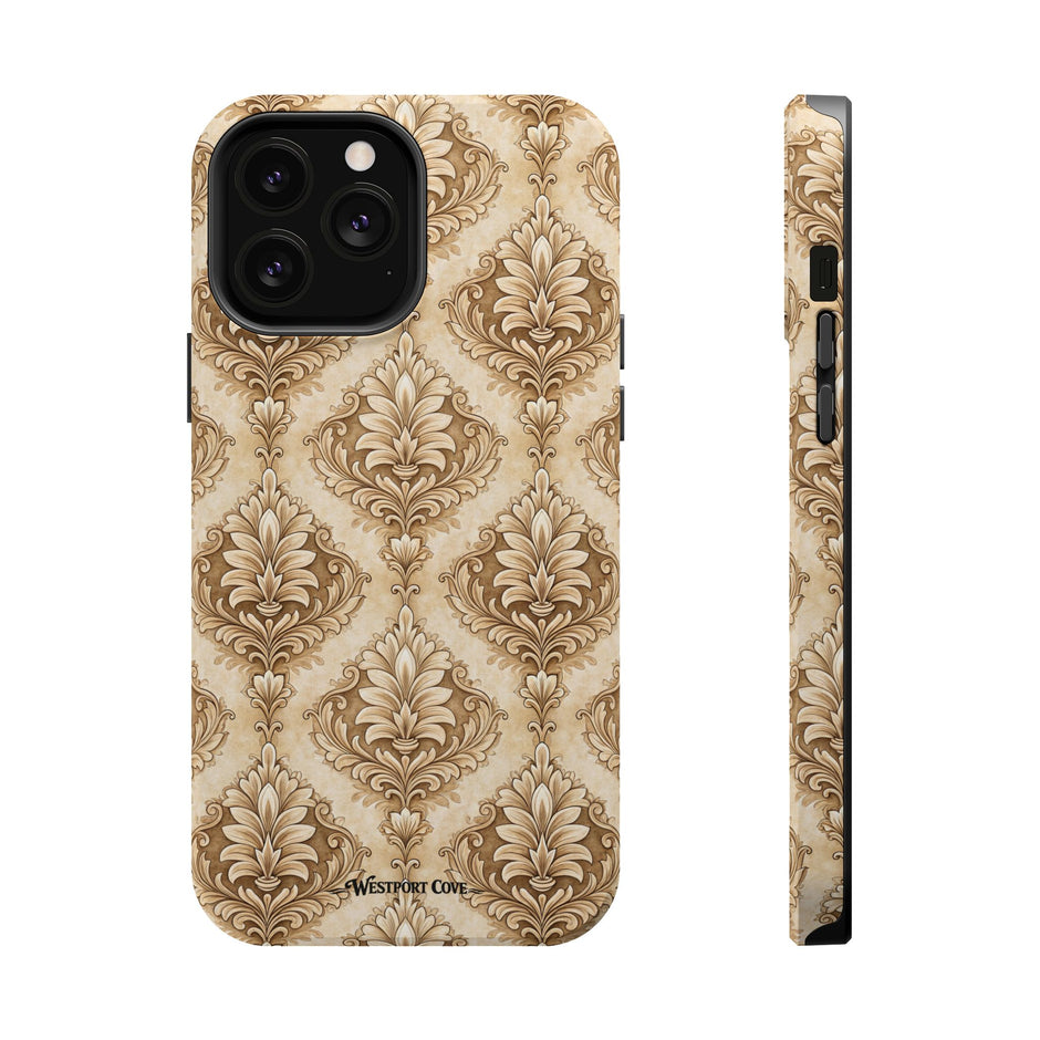 Damask Taupe - Extreme MagSafe Phone Case