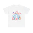 Halloween Ghost Tee — Cute Witch Hat & Pumpkins
