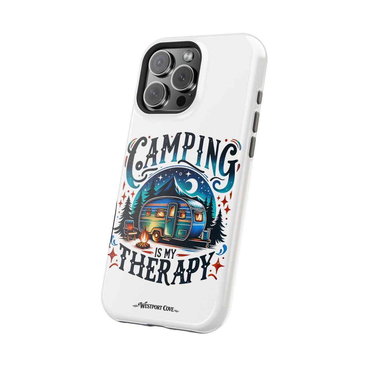 Camping Is My Therapy  - Extreme Impact MagSafe Phone Case iPhone Cover