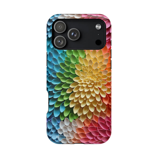 Floral Burst  - Extreme Impact MagSafe Phone Case