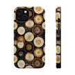 Timber - Wood Slice Pattern Extreme Impact MagSafe Phone Case Protective Cover